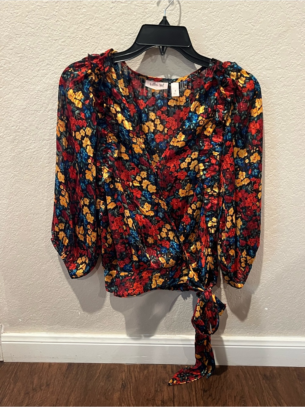 Floral Wrap Blouse from Buckle